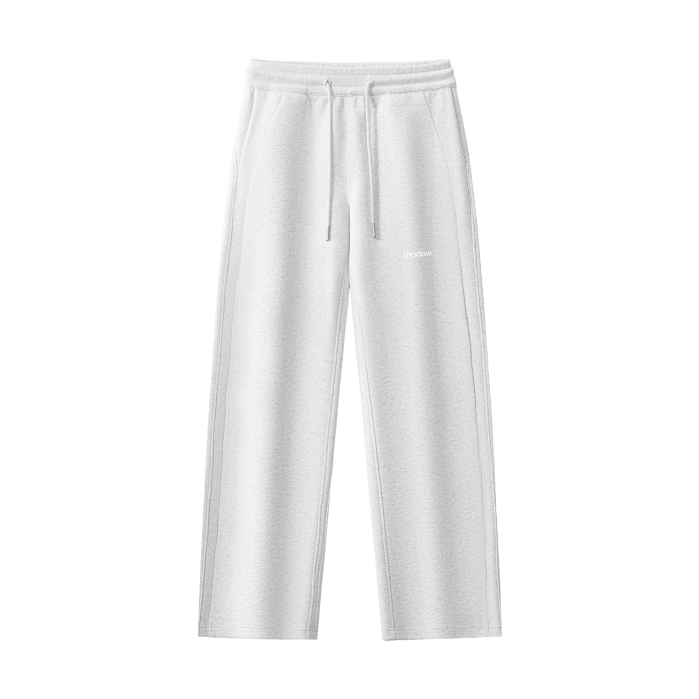 SHADOW MINIMALISTIC - Drawstring Straight-Leg Sweatpants