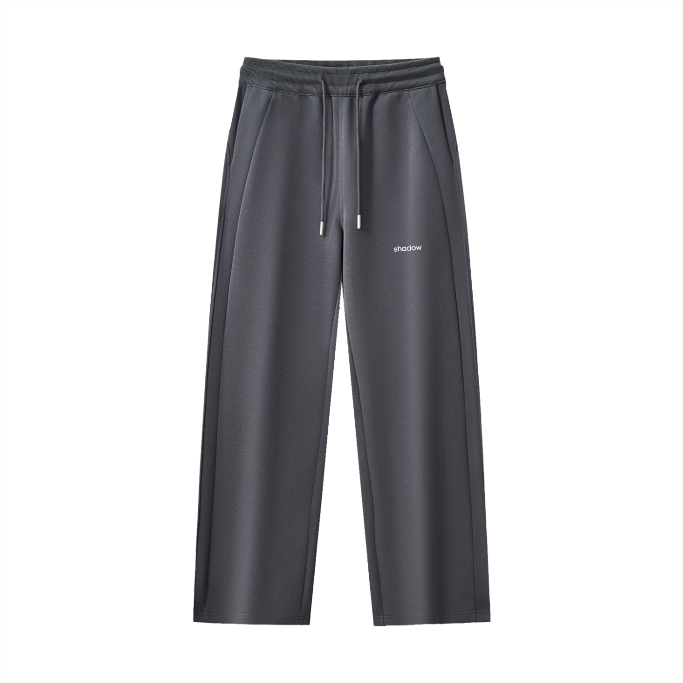 SHADOW MINIMALISTIC - Drawstring Straight-Leg Sweatpants