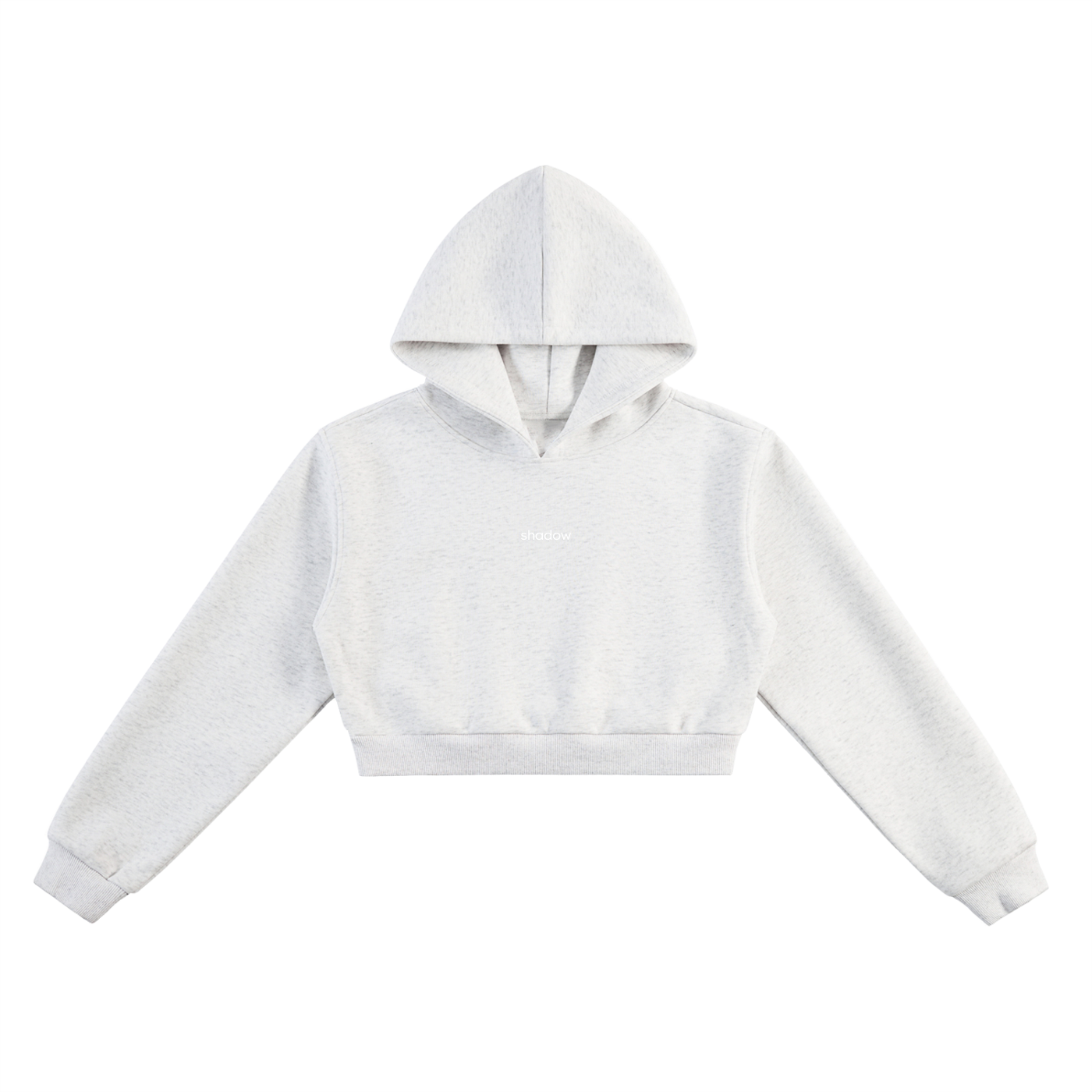SHADOW - Cropped Hoodie
