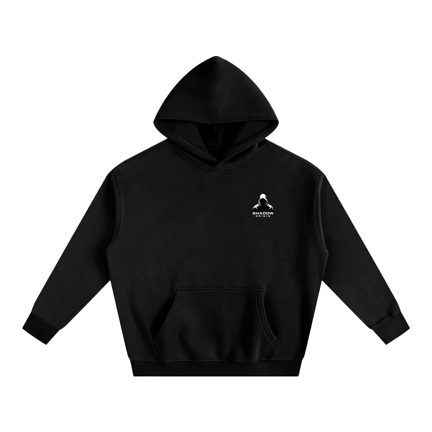 SHADOW ORIGIN - Oversize Fleeced Hoodie