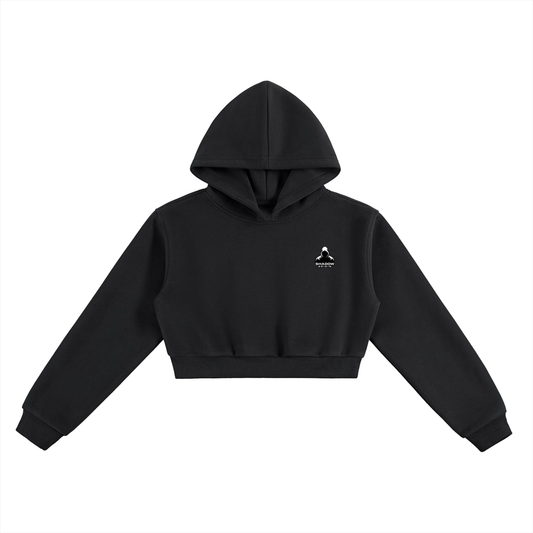 SHADOW ORIGIN - Cropped Hoodie