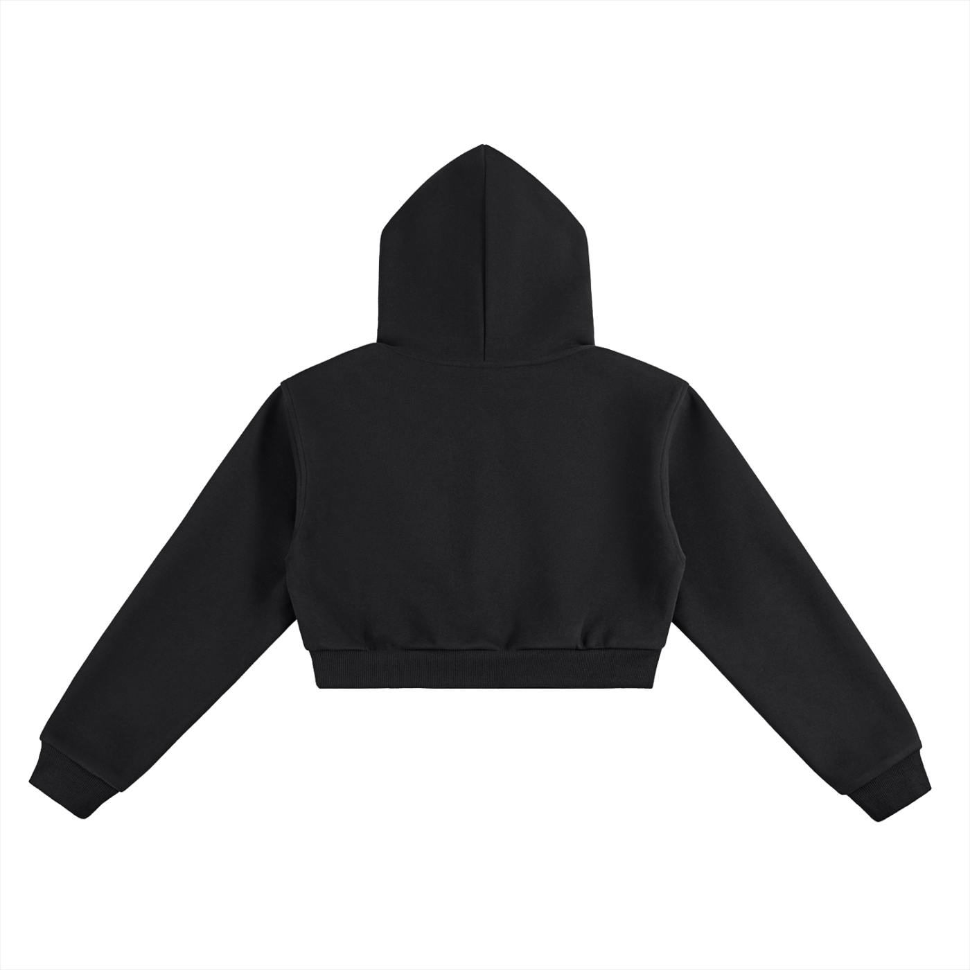 SHADOW - Cropped Hoodie